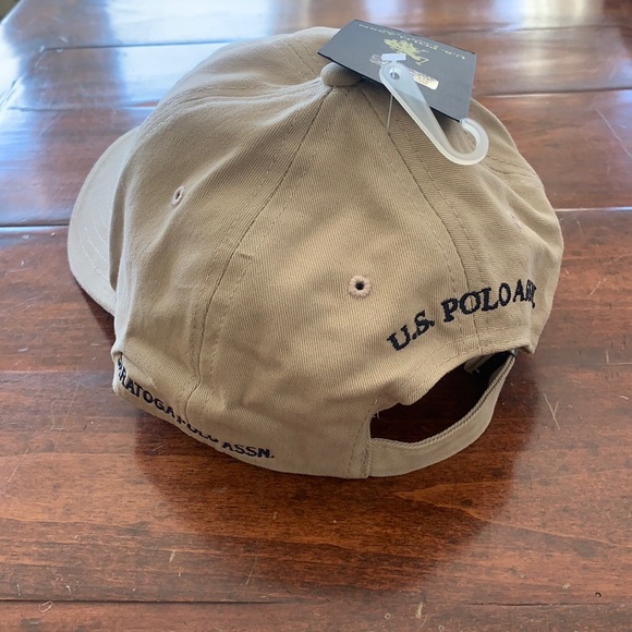 USPA US Polo Assn Khaki Cap - Picture 5 of 9